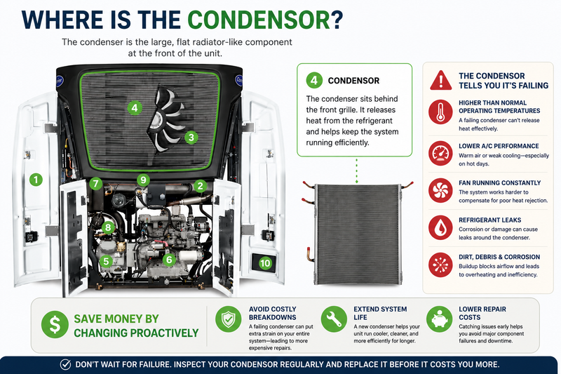 Why Reefer Condensers Fail — Causes, Monitoring & Hidden Costs | AVRO Parts